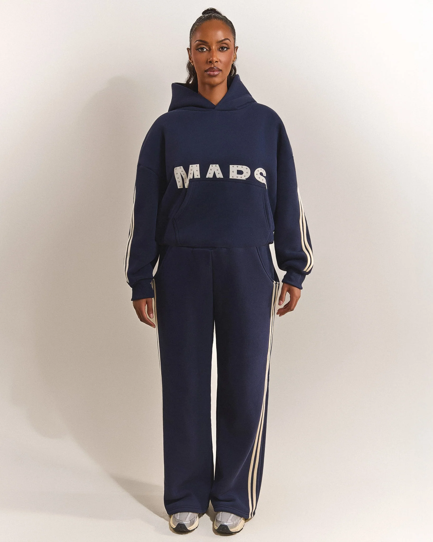 The Kiera Joggers in Navy - Image 4