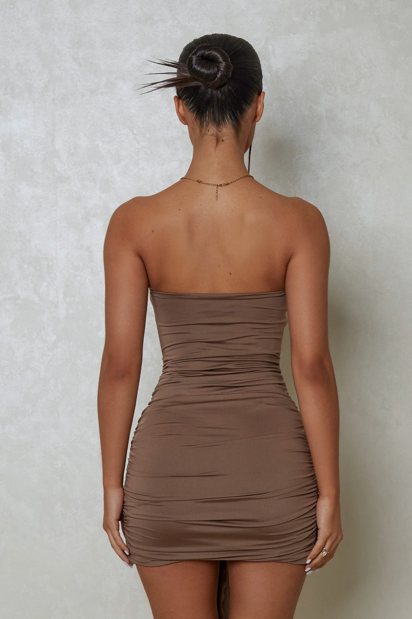 The Knot Bandeau Mini in Mocha - Image 8