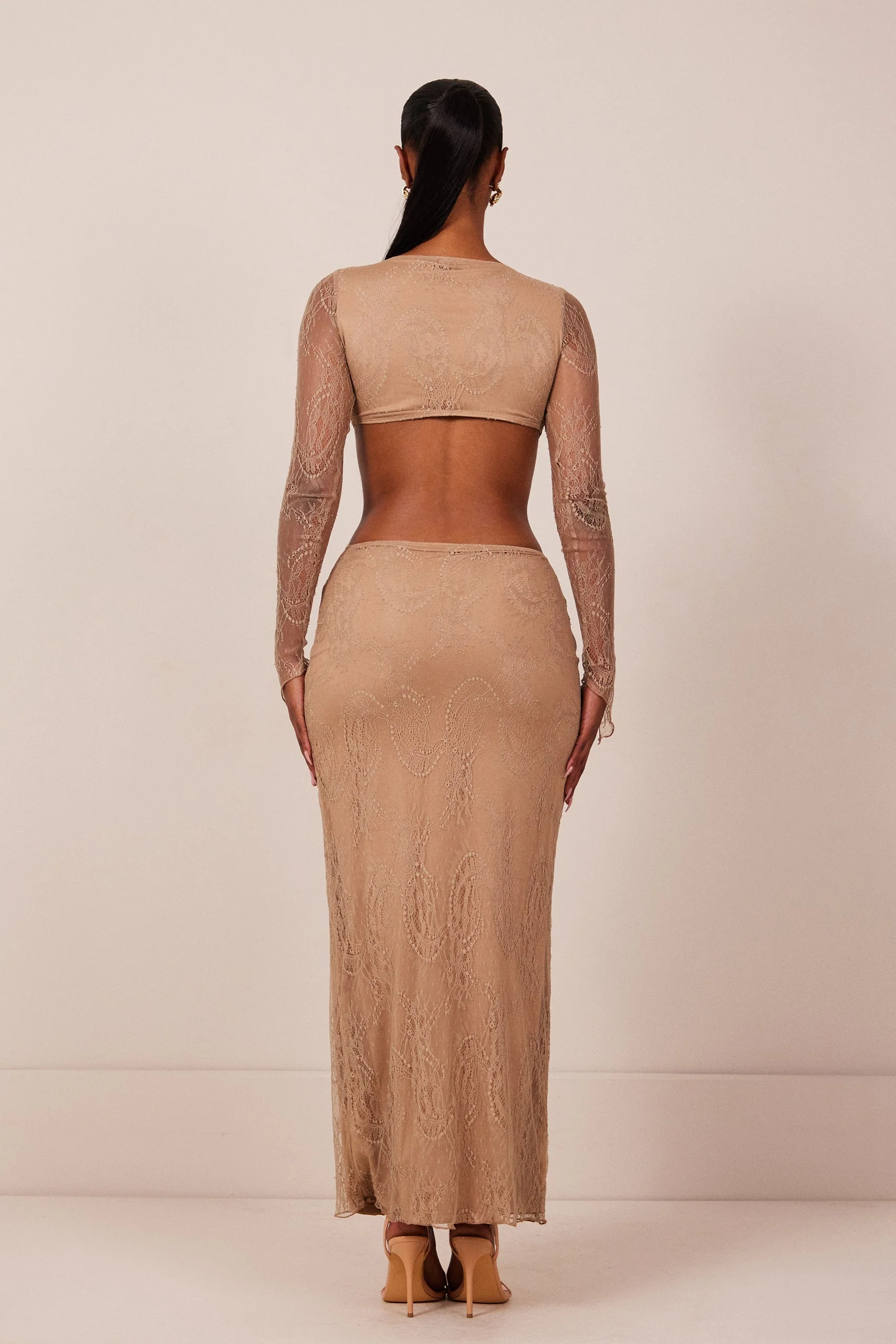 The Carmen Maxi in Camel Brown - Image 4