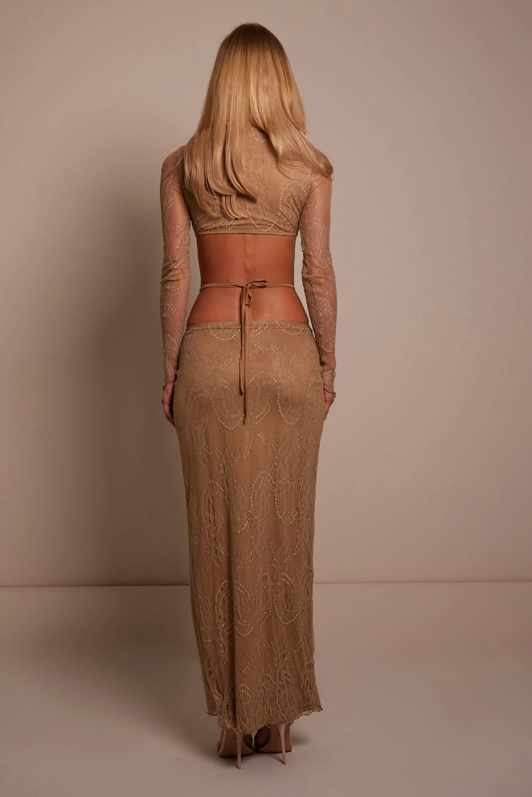 The Carmen Maxi in Camel Brown - Image 8