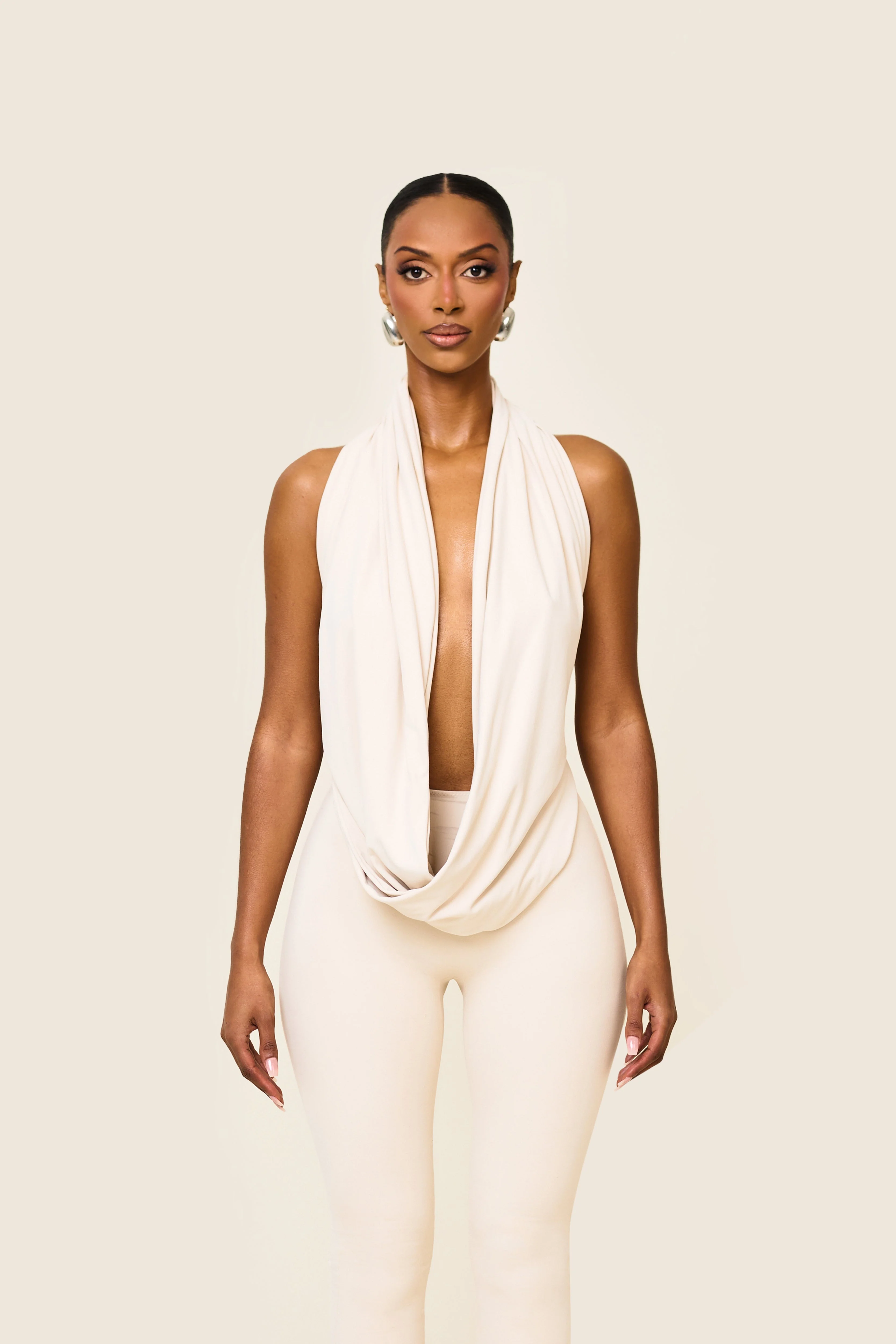 Leia Trousers in Stone - Image 14