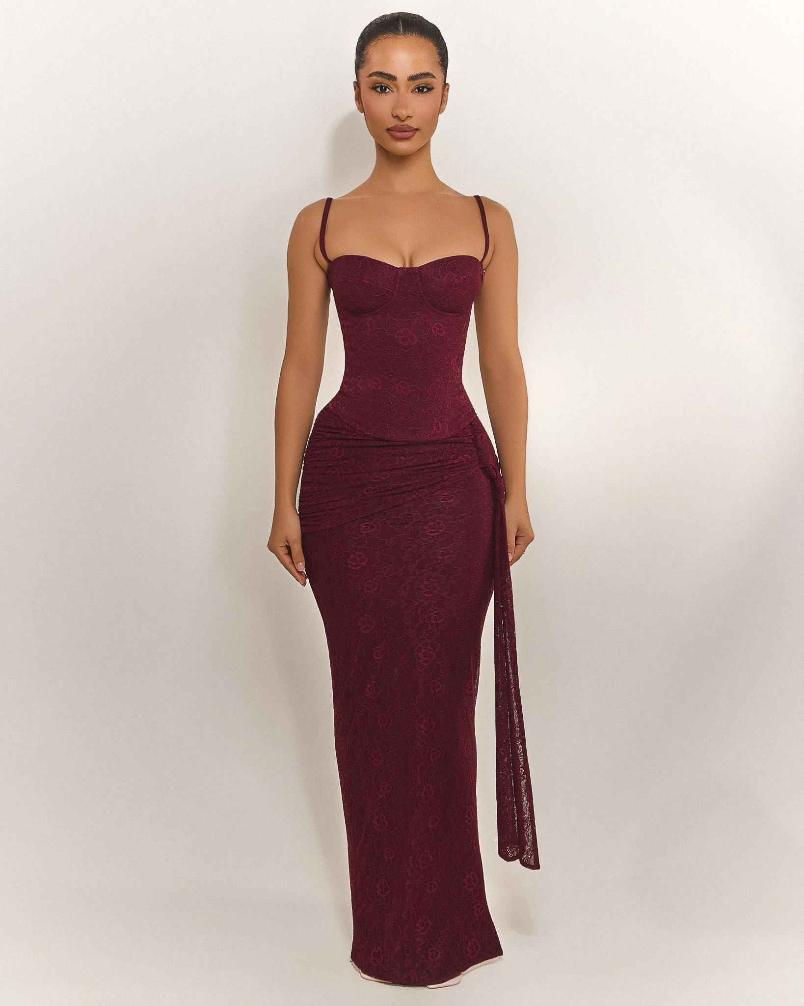 The Lexi Corset in Plum - Image 3