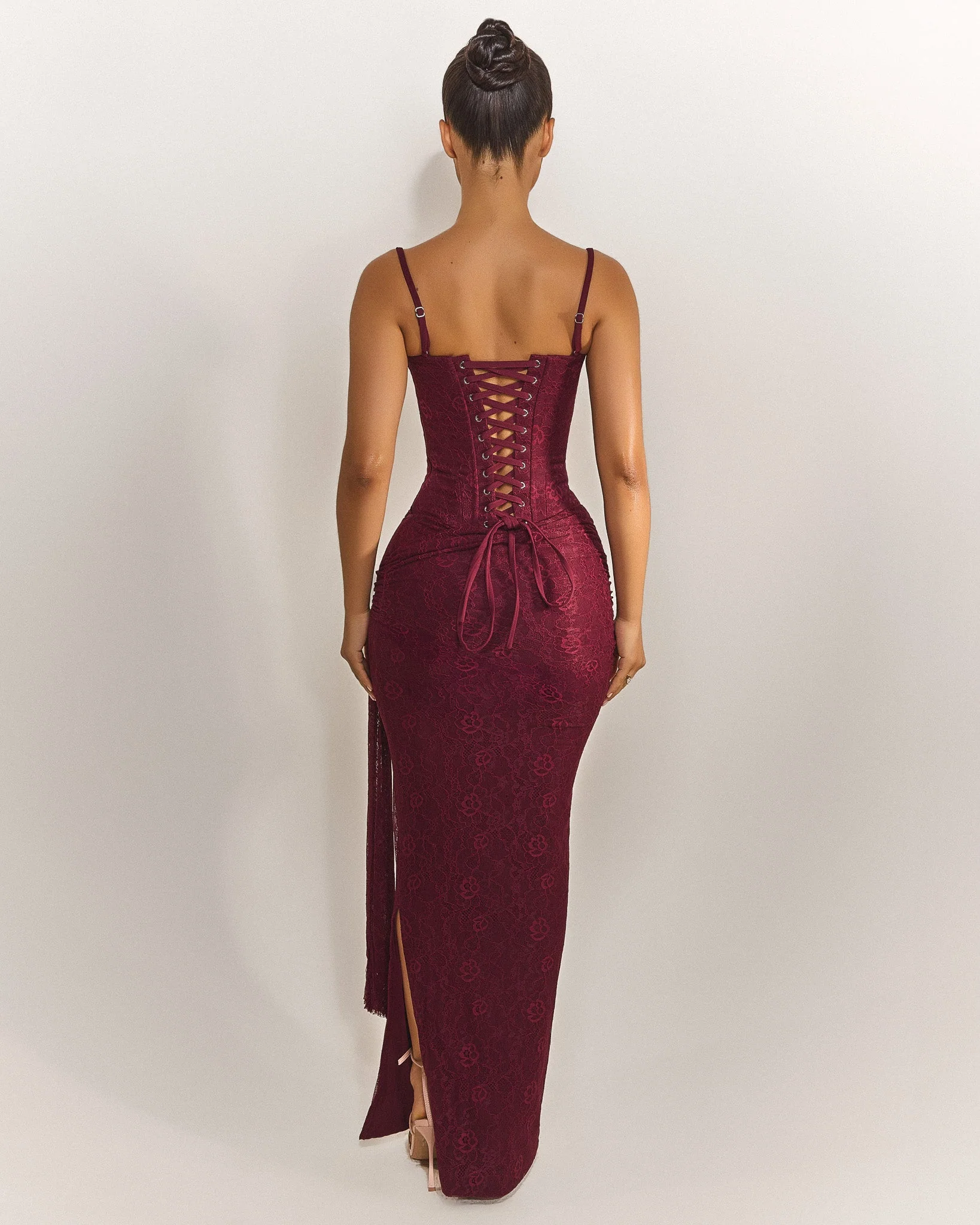 The Lexi Corset in Plum - Image 4