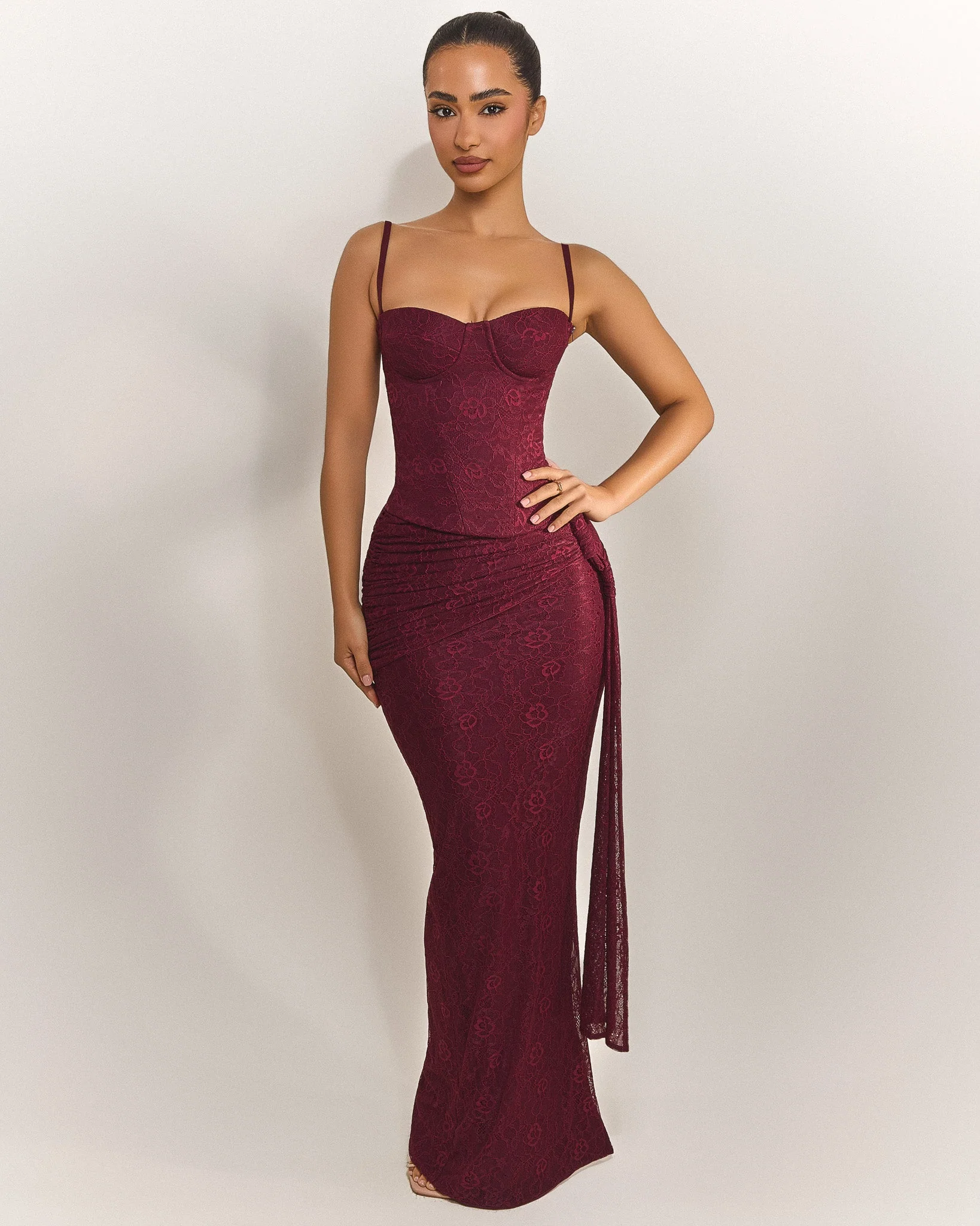 The Lexi Corset in Plum - Image 5