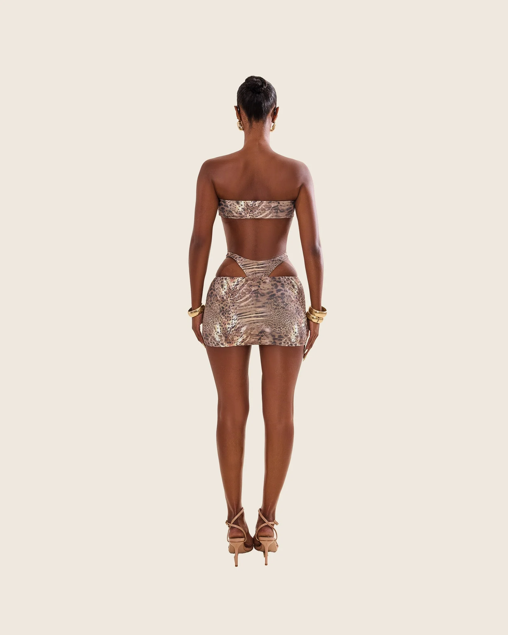 The Sloan Swim Set in Animal Print - Image 4