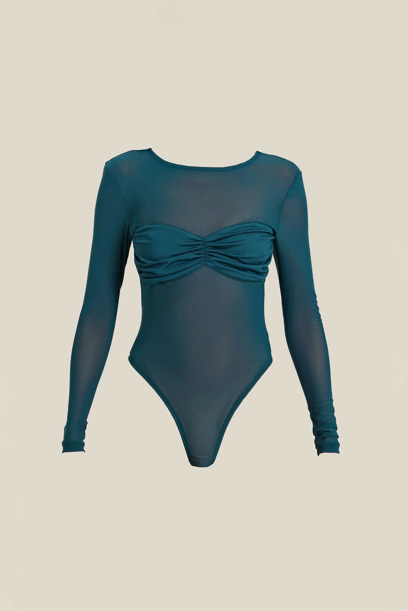 The Yara Bodysuit in Teal - Image 11