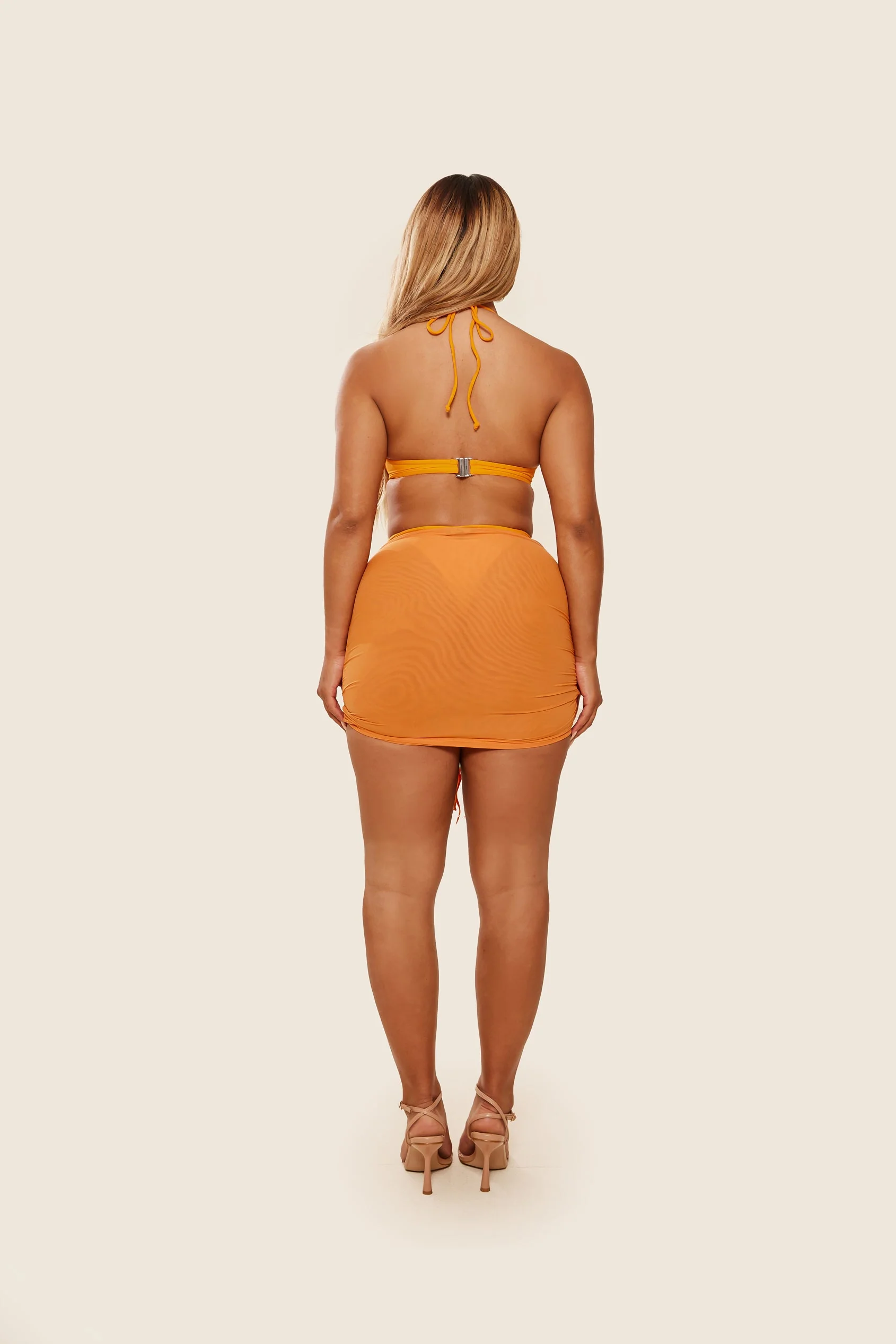 The Palm Set in Orange - Image 13