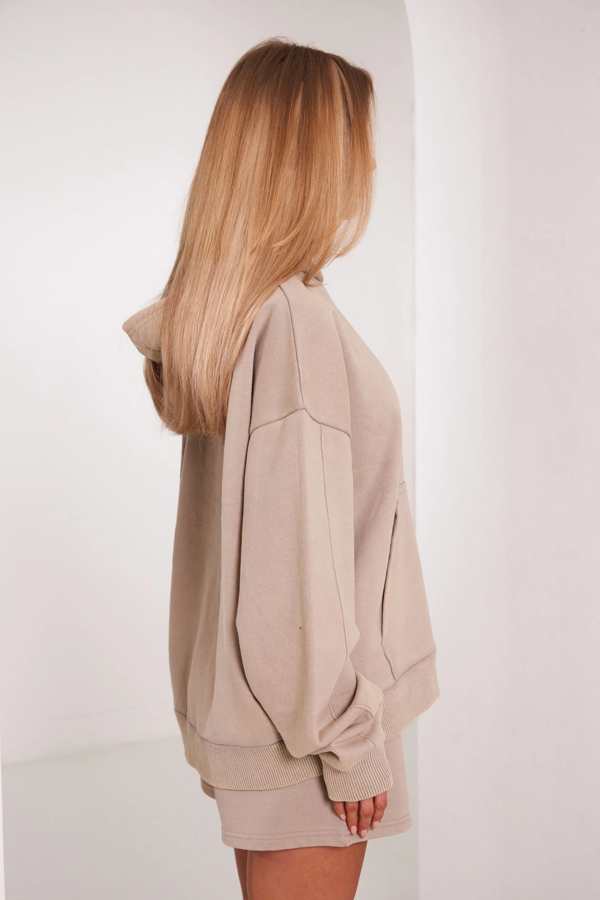 Planet Mars Hoodie in Stone - Image 4