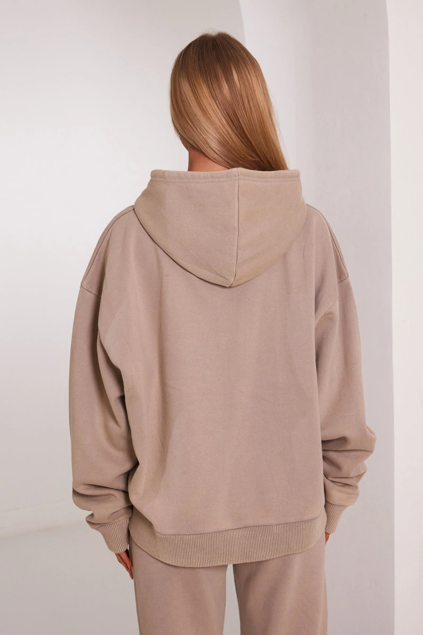 Planet Mars Zip Jacket in Stone - Image 4
