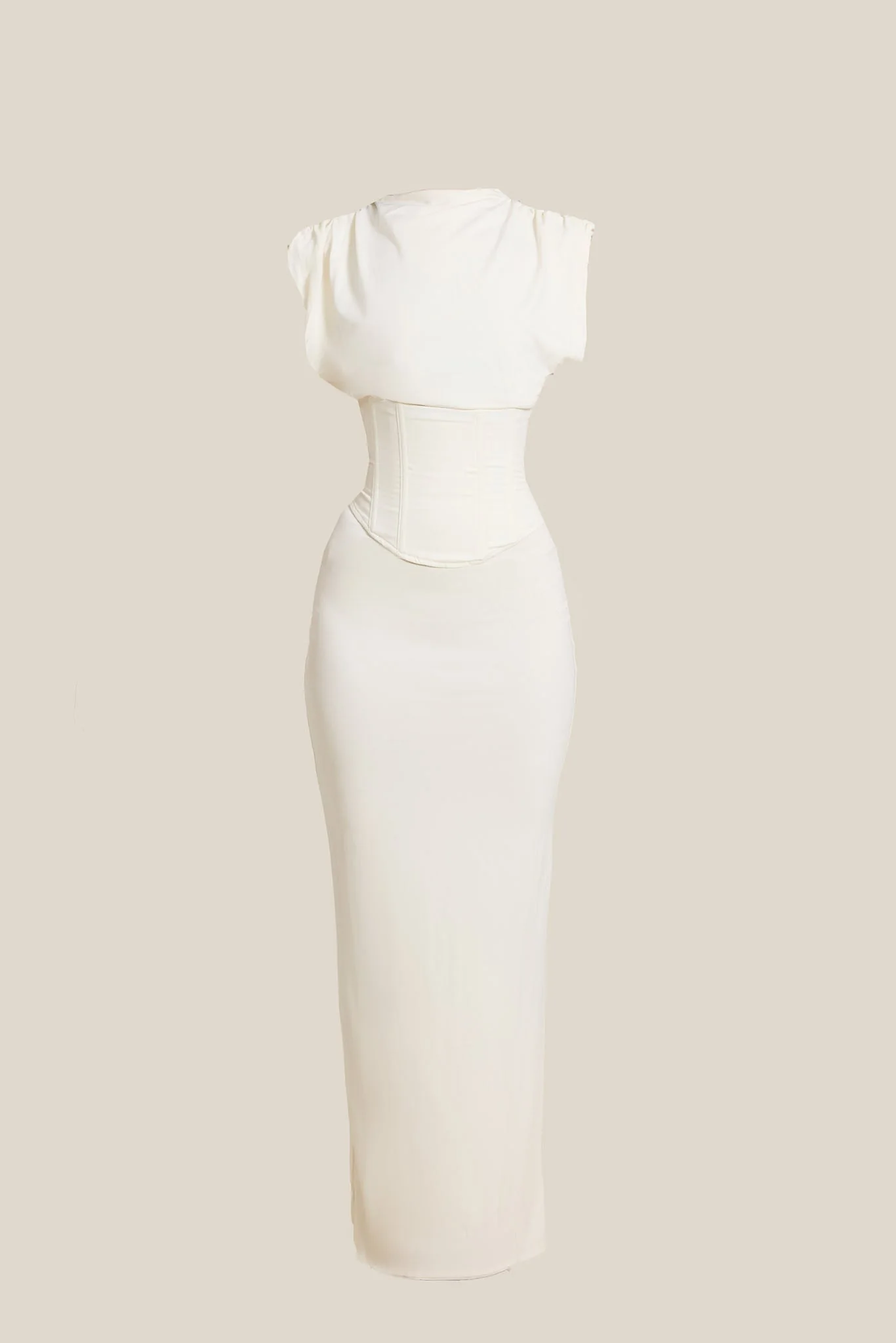 The Sandra Maxi in Cream - Image 5