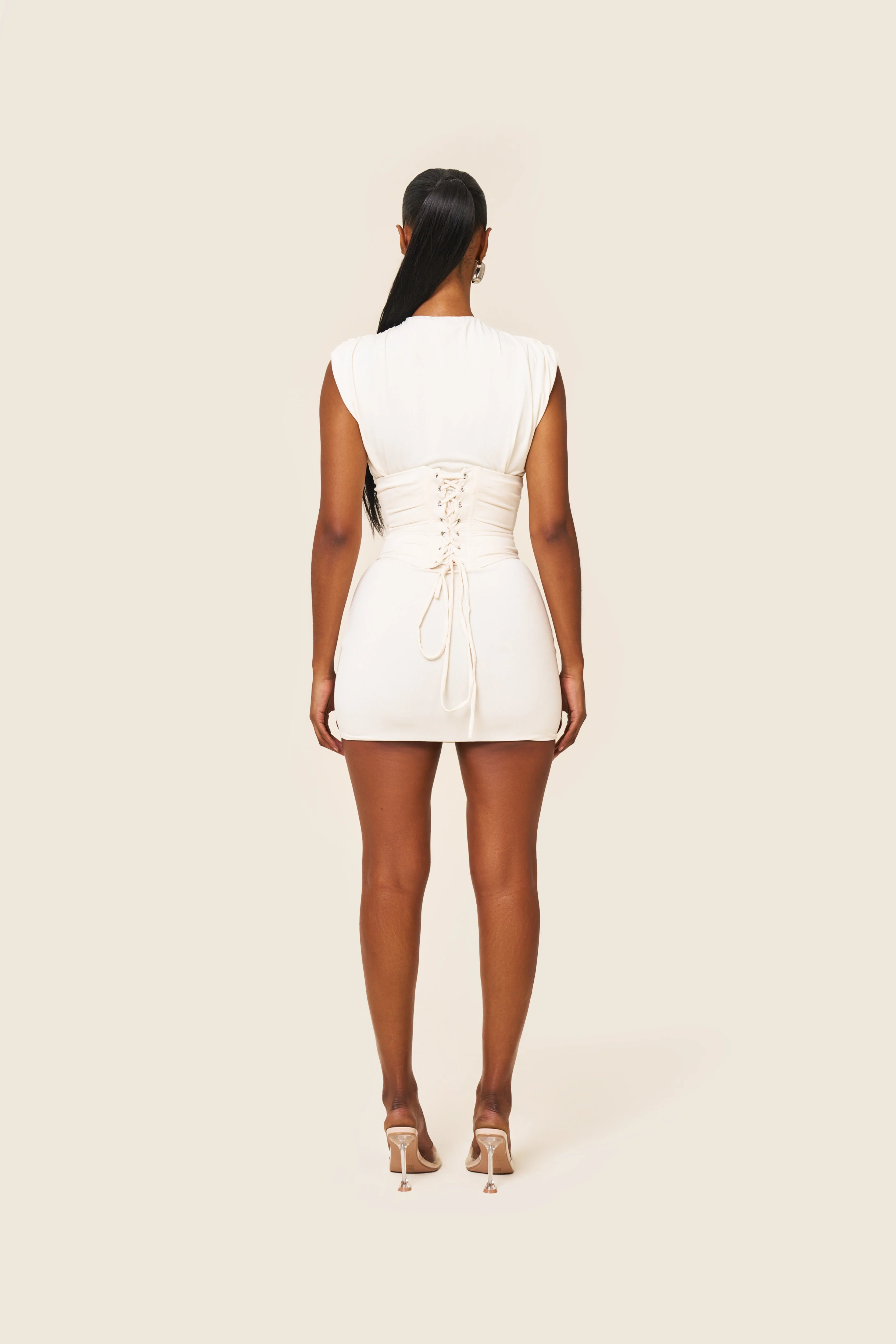 Sandra Mini in Cream - Image 18