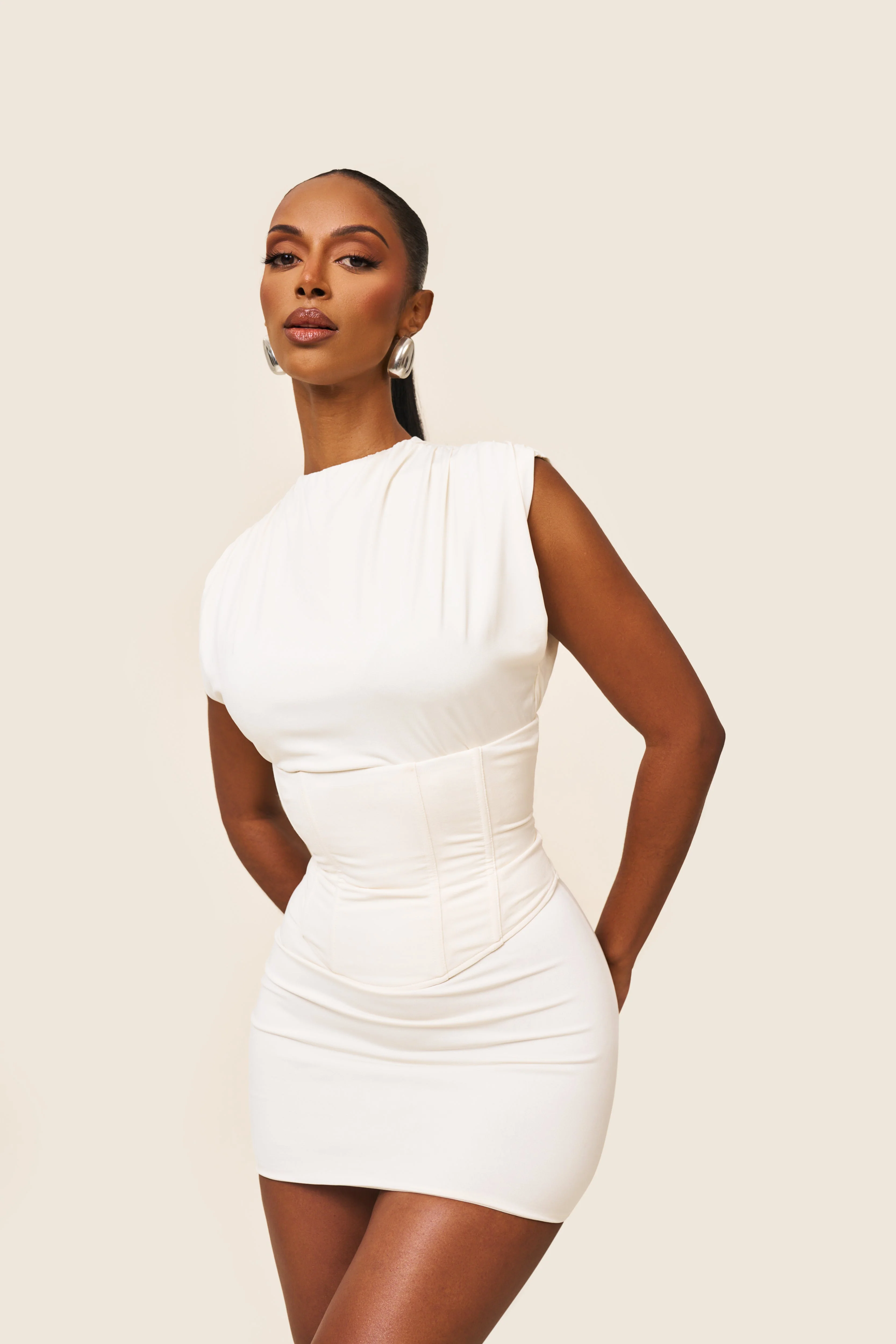 Sandra Mini in Cream - Image 20