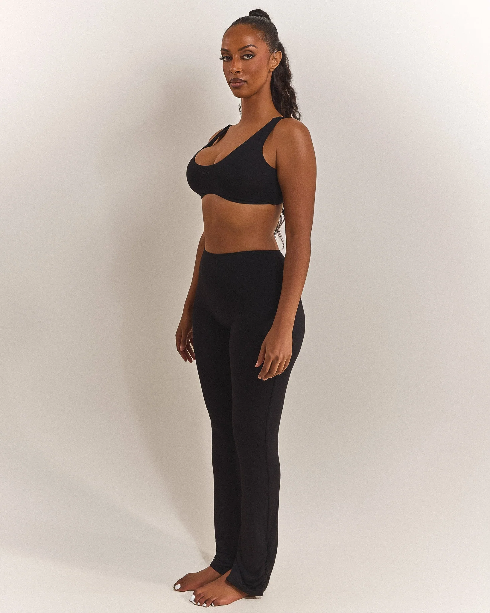 The Scoop Bralet in Black - Image 4