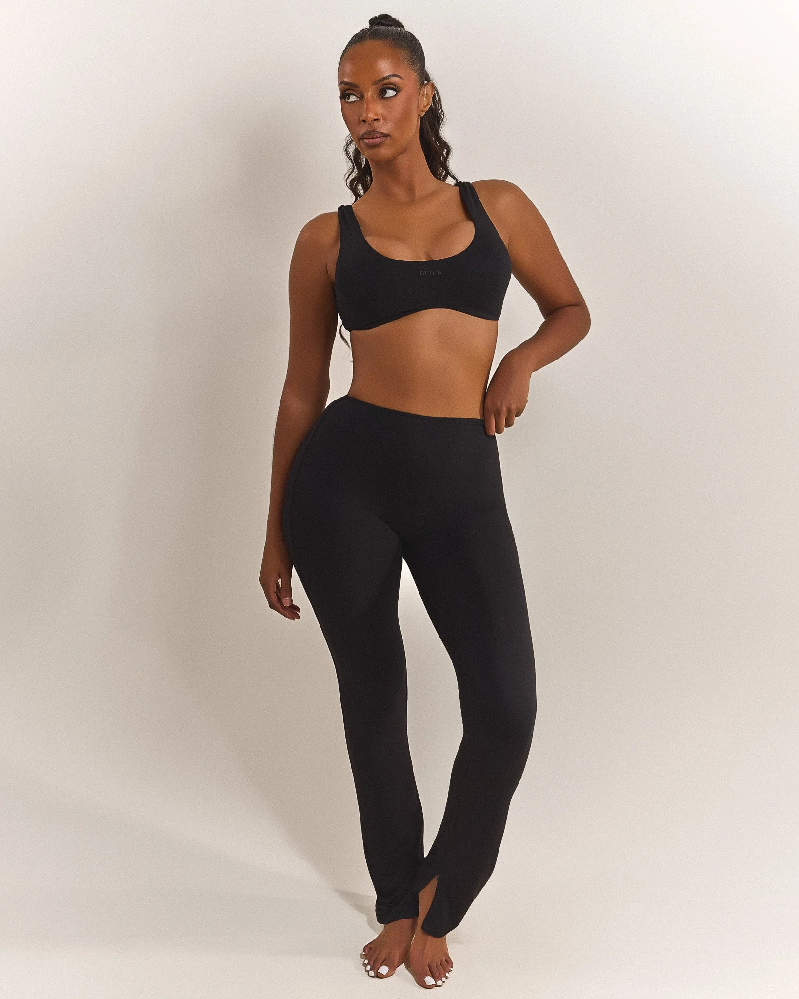 The Scoop Bralet in Black - Image 6