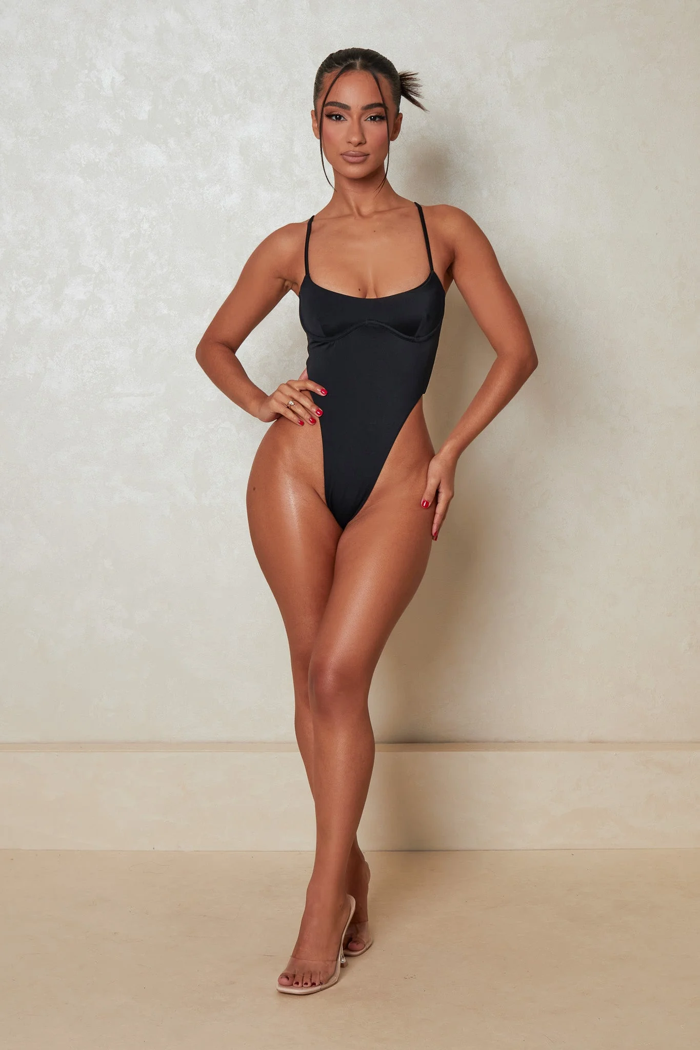 The Scoop Suit in Black - Image 9