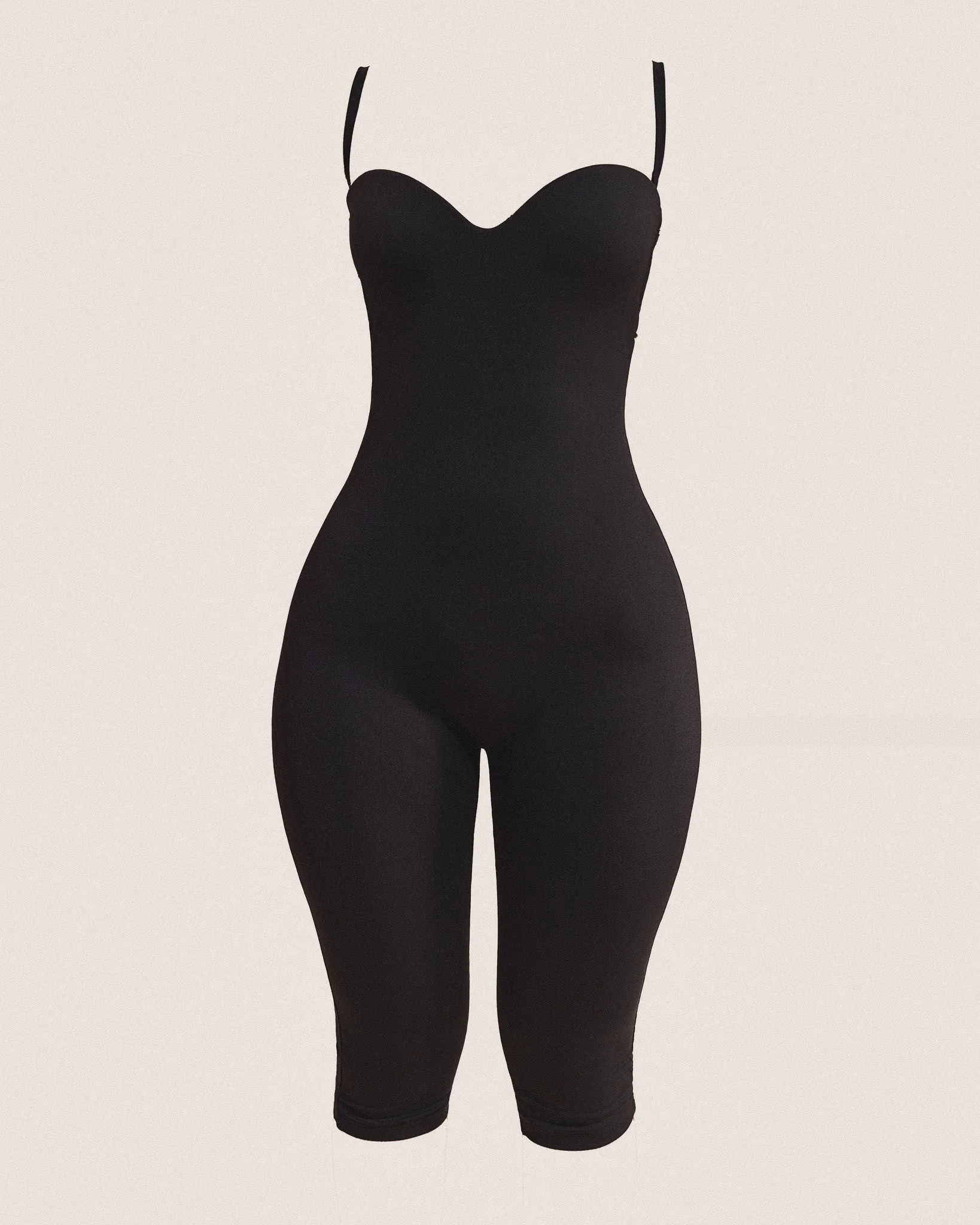 The Sculpt Capri Jumpsuit in Black - Image 7