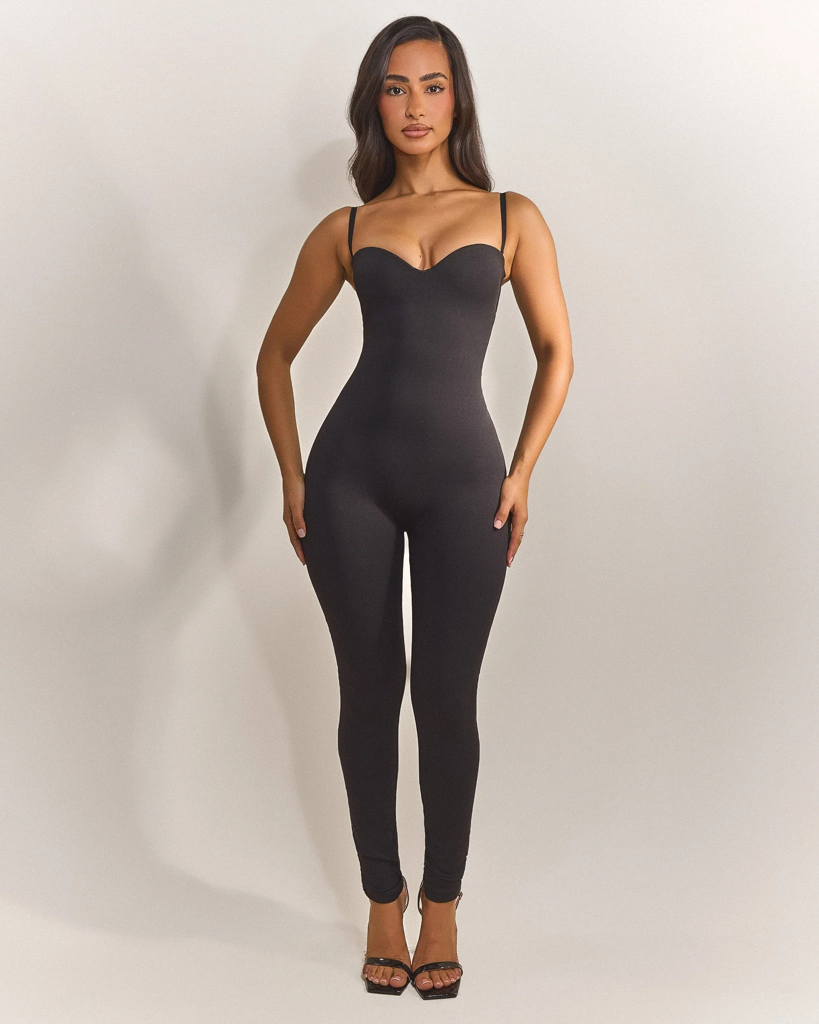 The Sculpt Jumpsuit in Black - Image 11