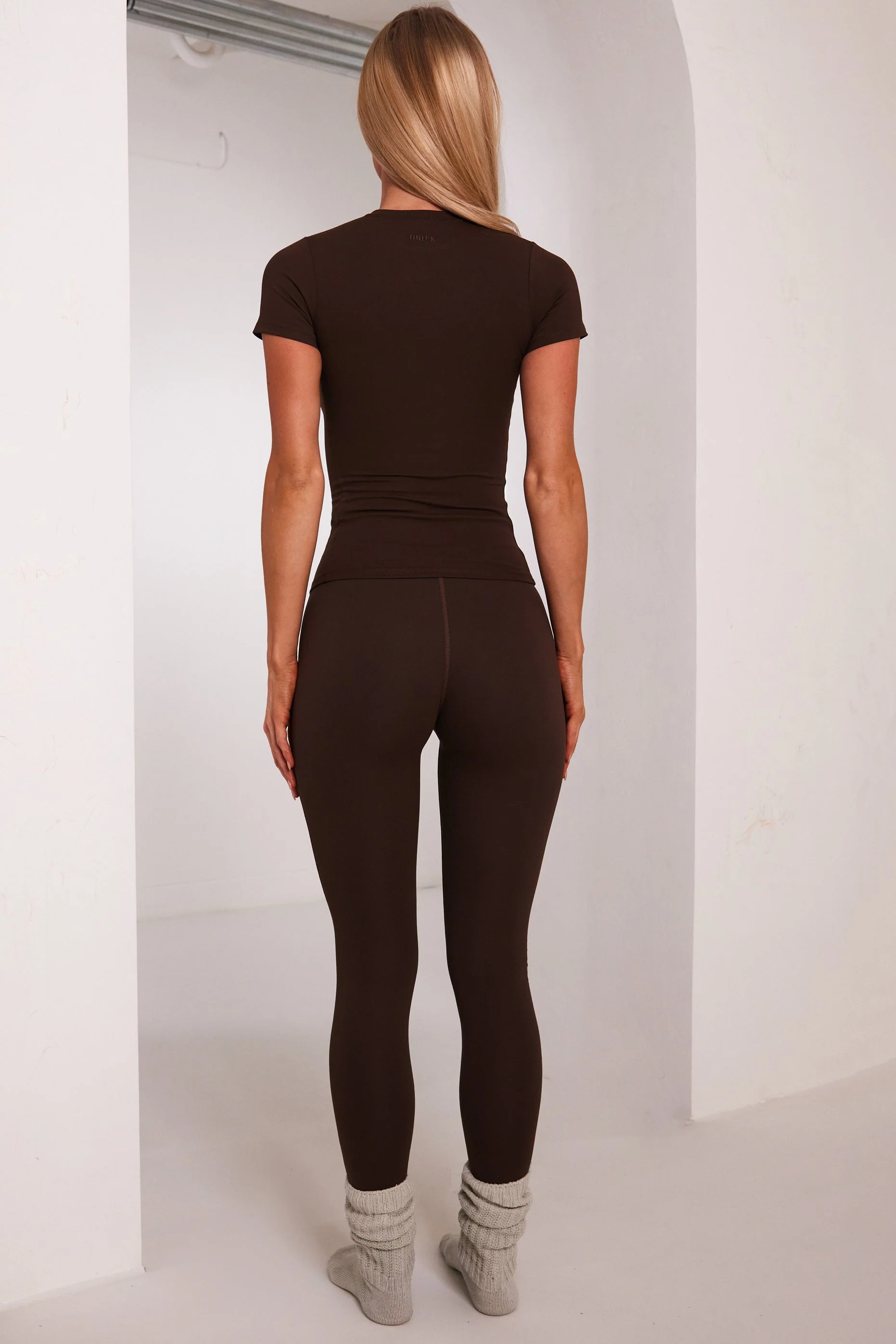The Sculpt Leggings in Brown - Image 5