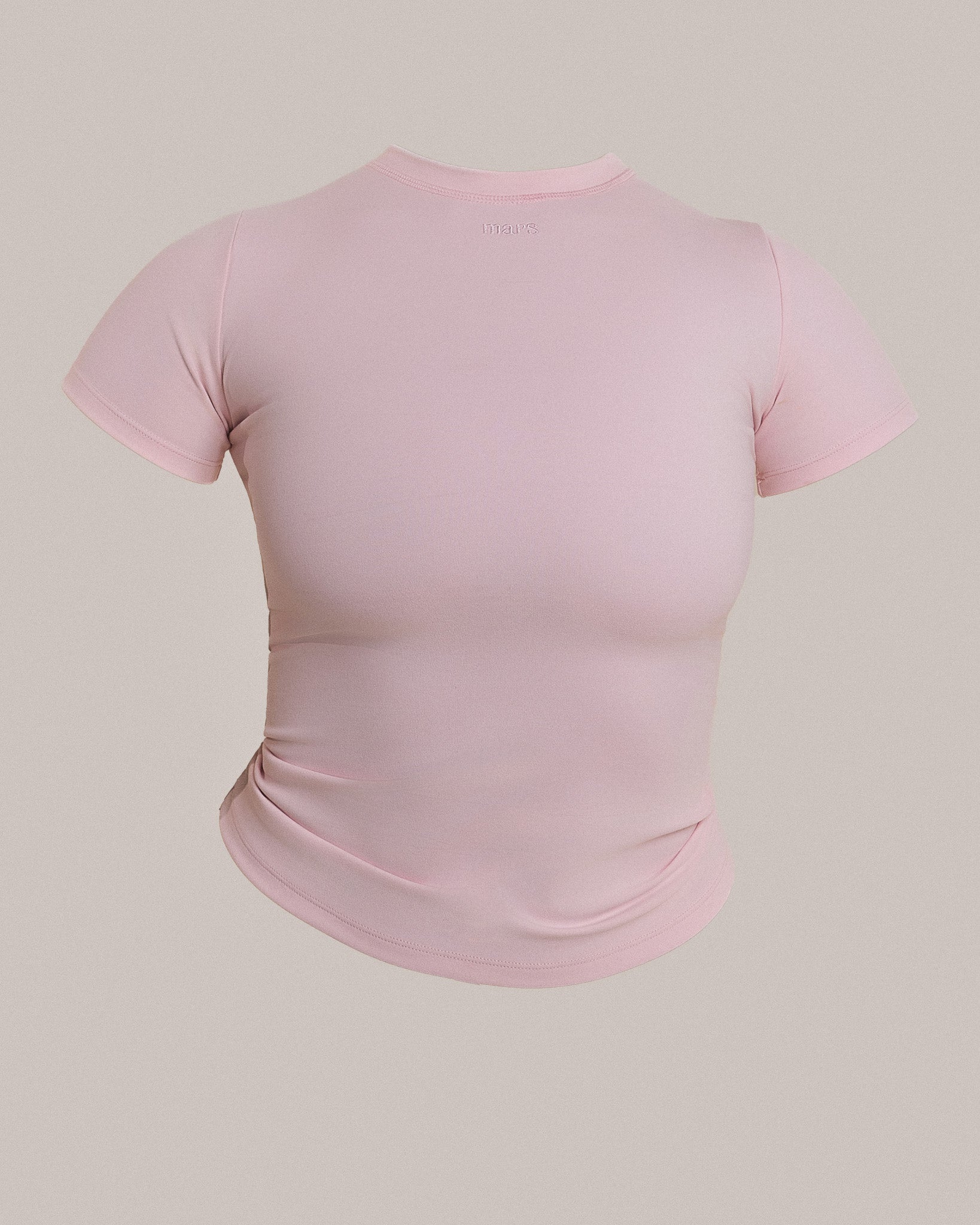 The Sculpt Short Sleeve Top in Pink - Image 6