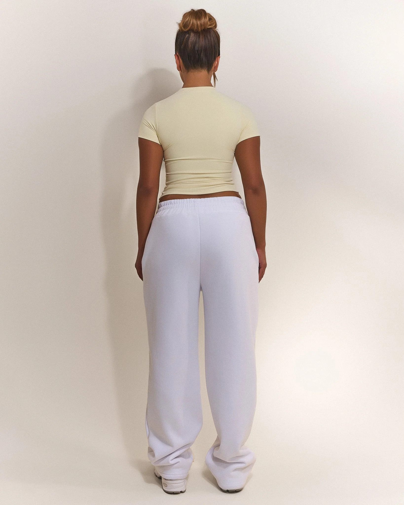 The Sculpt Short Sleeve Top in Yellow - Image 4