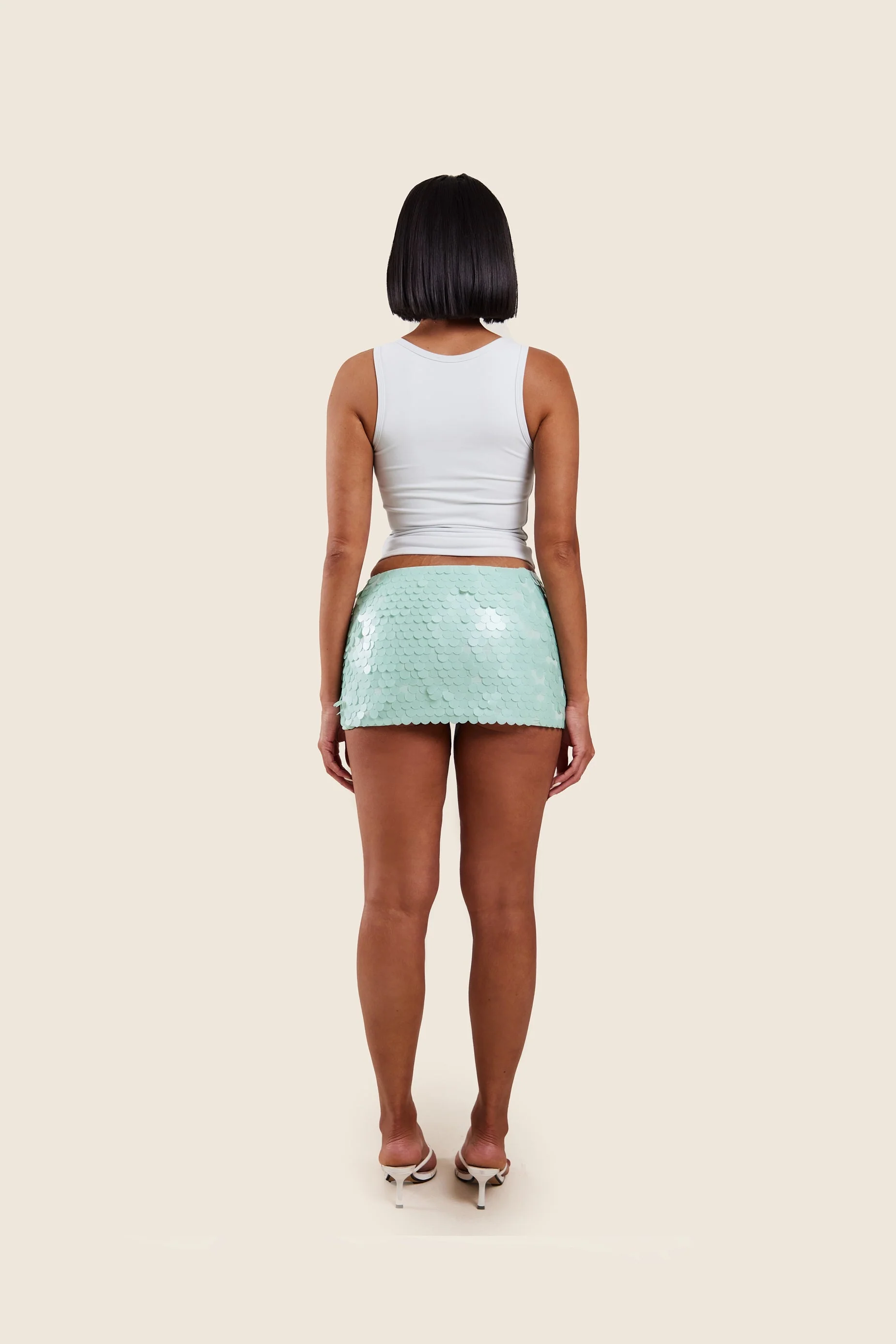 The Sculpt Vest in Baby Blue - Image 5