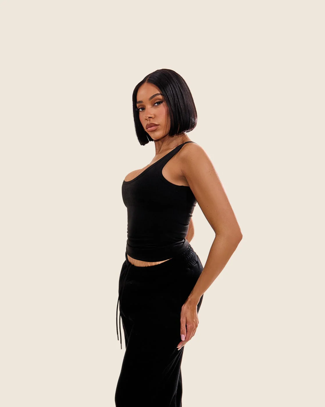The Sculpt Vest in Black - Image 7