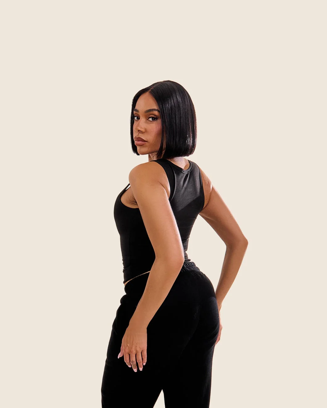 The Sculpt Vest in Black - Image 8