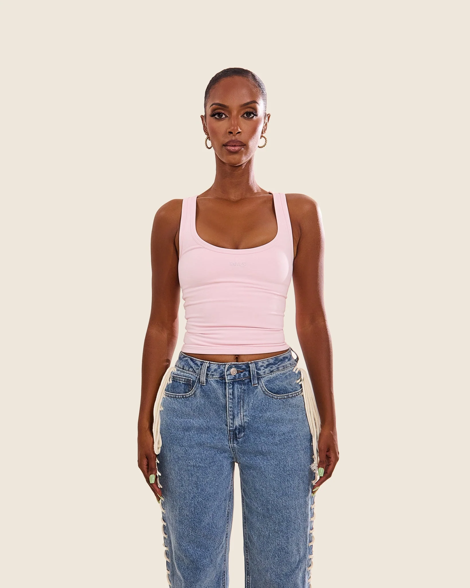 The Sculpt Vest in Pink - Image 6