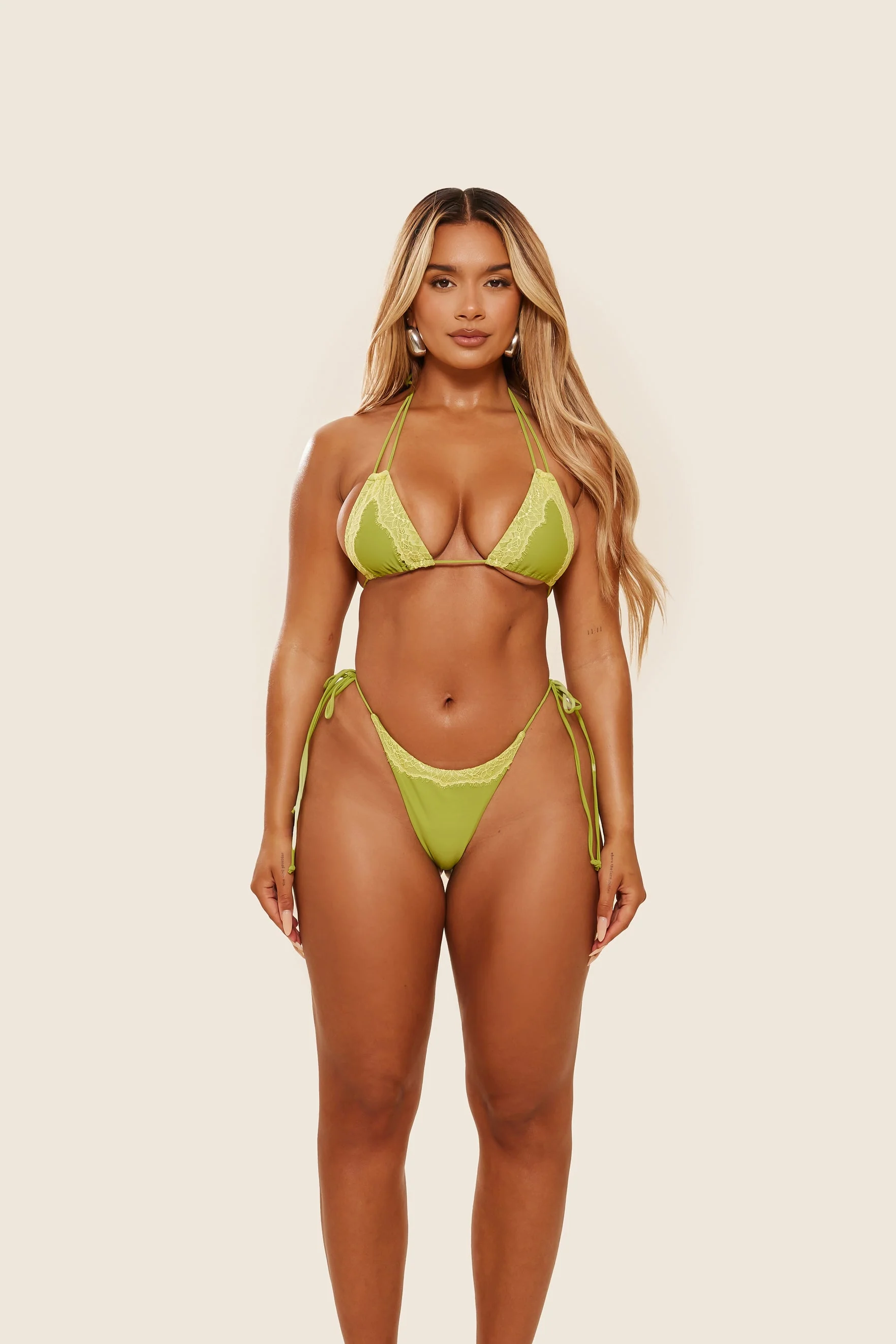 The Taliyah Bikini in Green - Image 8