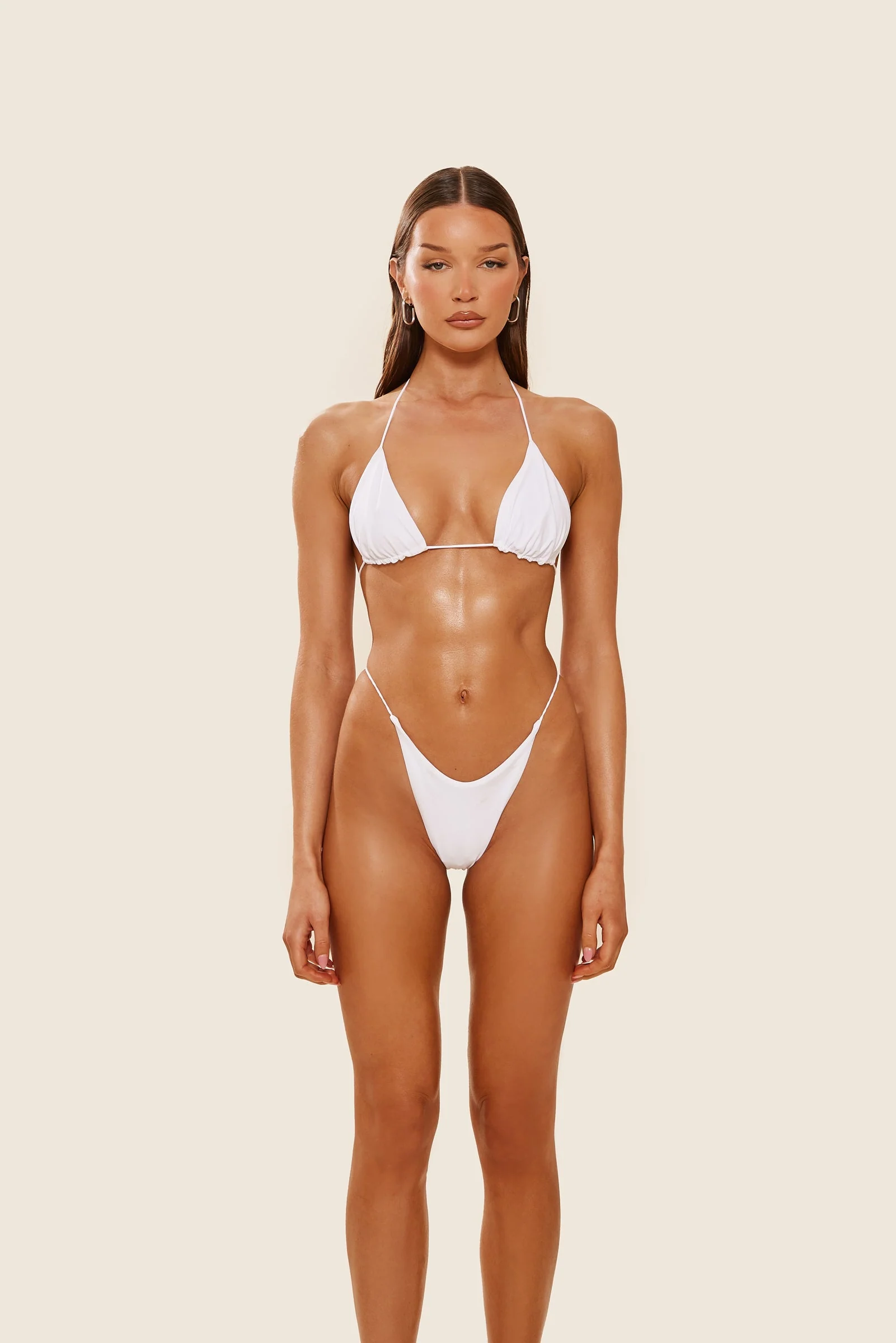 The Teeny Bikini in White - Image 4