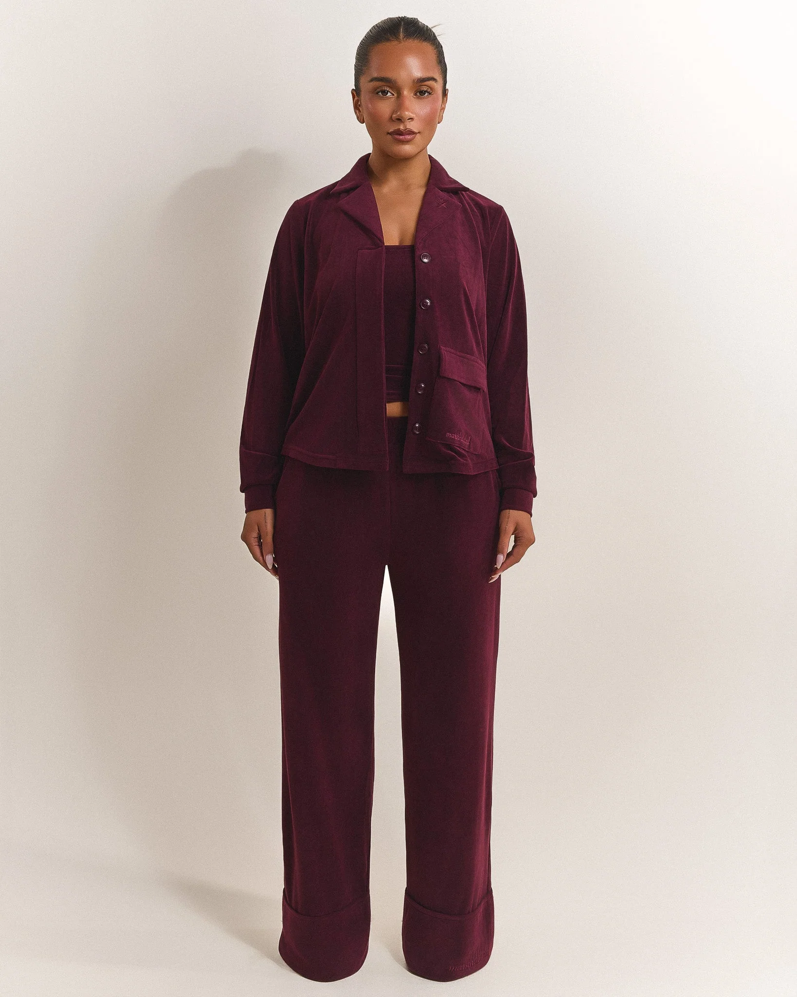 The Mars Velour Pyjama Set - Image 3