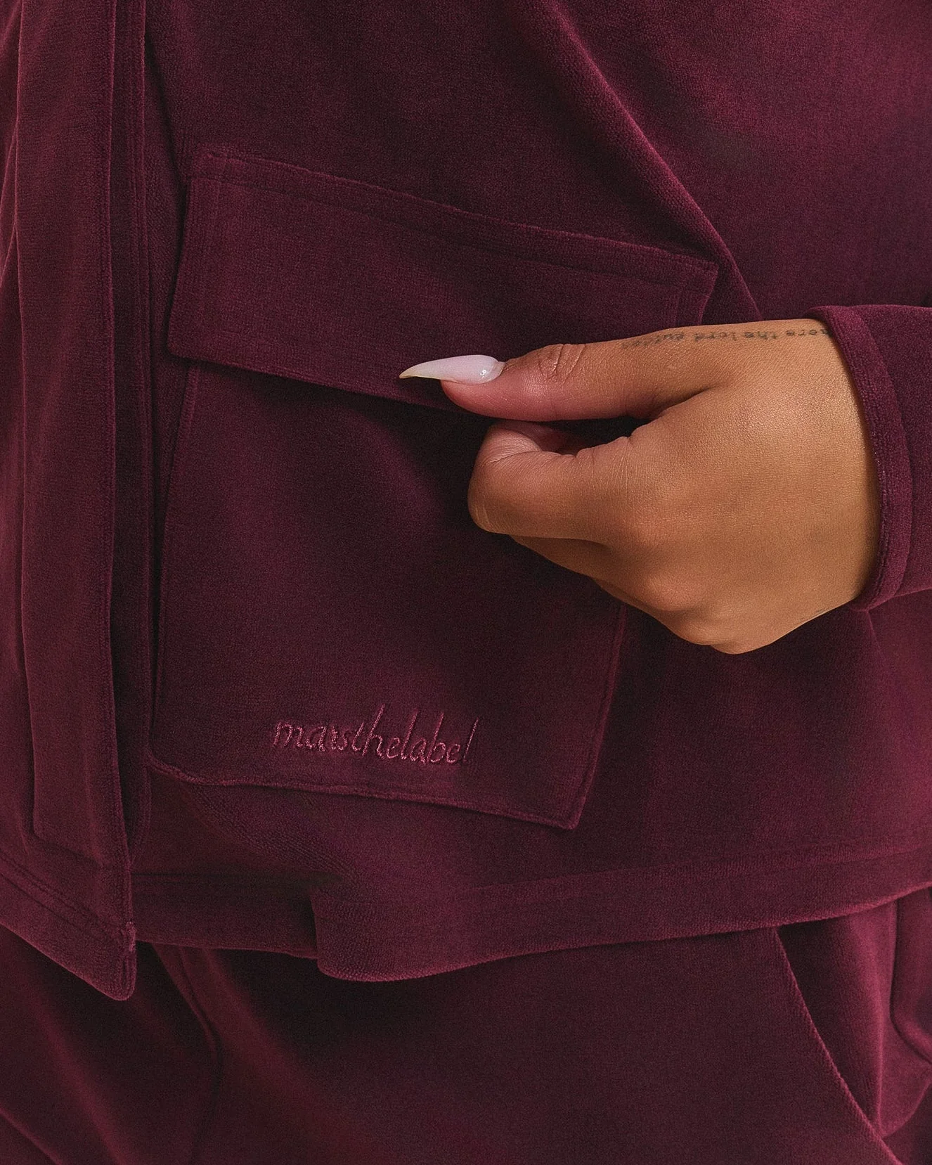 The Mars Velour Pyjama Set - Image 8